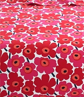 Marimekko Mini Unikko Floral Sheet Set