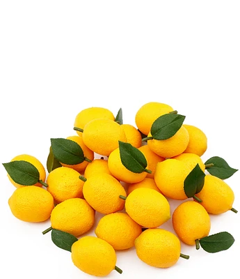 Mark Roberts Artificial Lemons Medium Bag, Set of 24