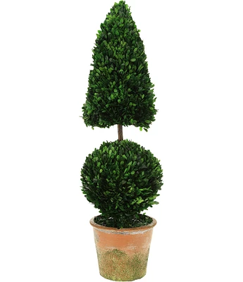 Mark Roberts Boxwood Cone and Ball Topiary