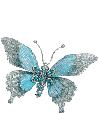Mark Roberts Glitter Jewel Butterfly Clip, Set of 6