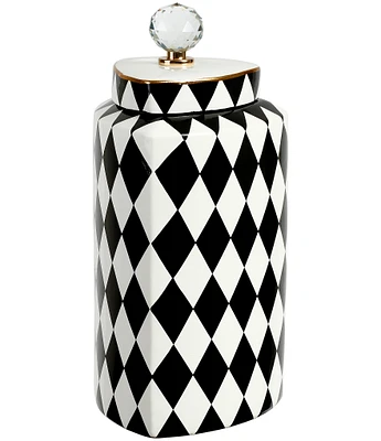 Mark Roberts Harlequin Jar with Lid