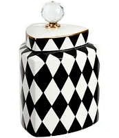 Mark Roberts Harlequin Jar with Lid
