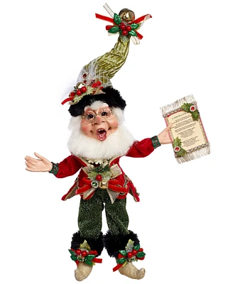 Mark Roberts Holiday Collection 10#double; Small Christmas Carol Elf Figurine