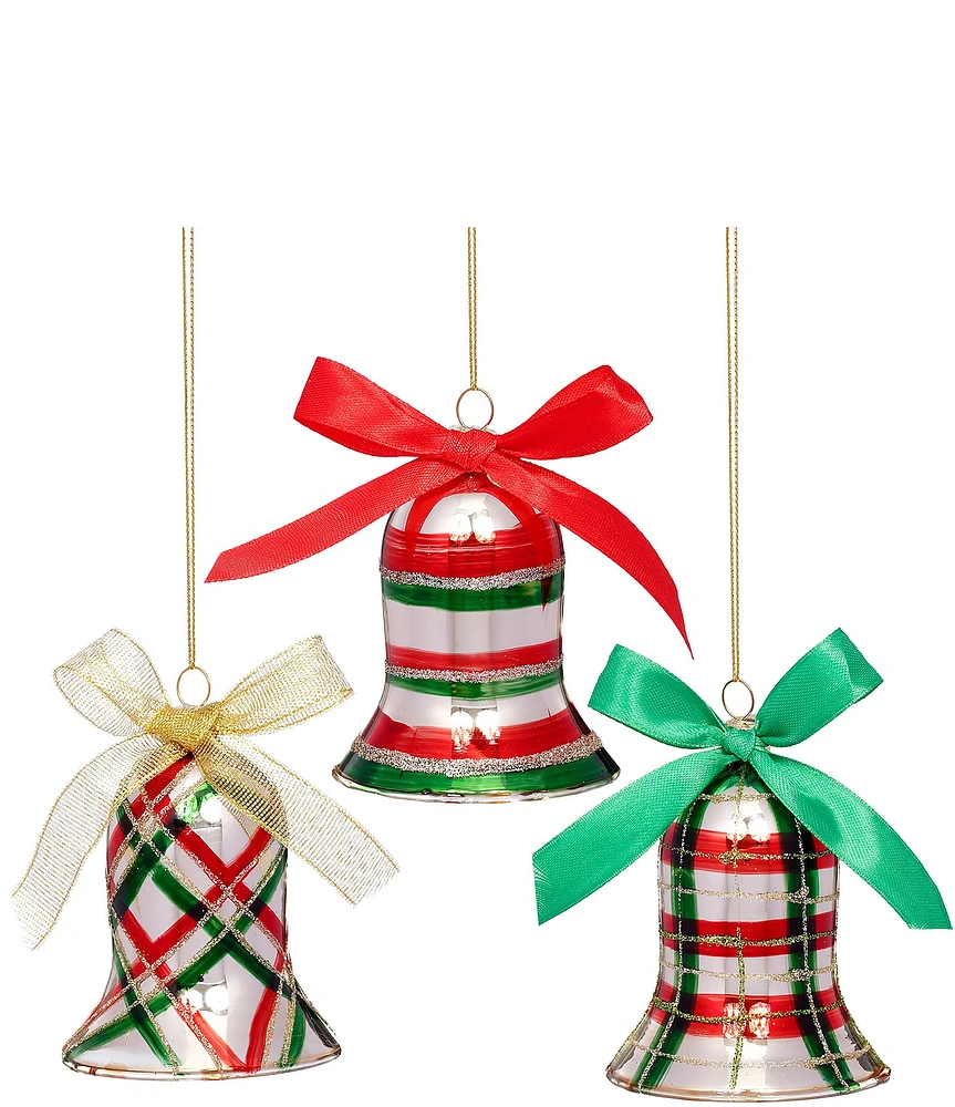 Mark Roberts Holiday Collection 12-Piece Assorted Christmas Bell Ornament Set