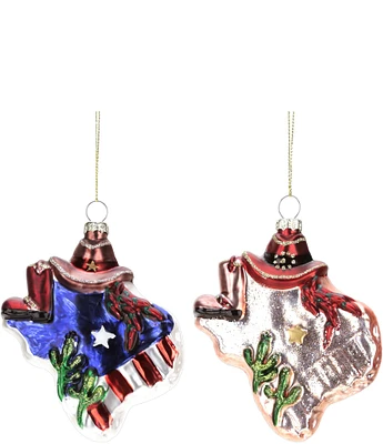 Mark Roberts Holiday Collection 12-Piece Assorted Cowboy Theme Ornament Set