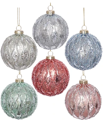 Mark Roberts Holiday Collection -Piece Harlequin Ball Ornament Set