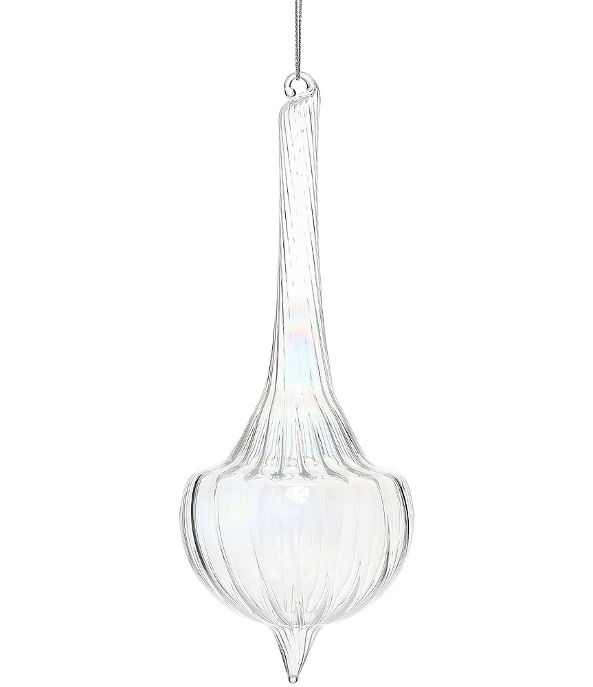 Mark Roberts Holiday Collection 12-Piece Teardrop Crystal Ornament Set