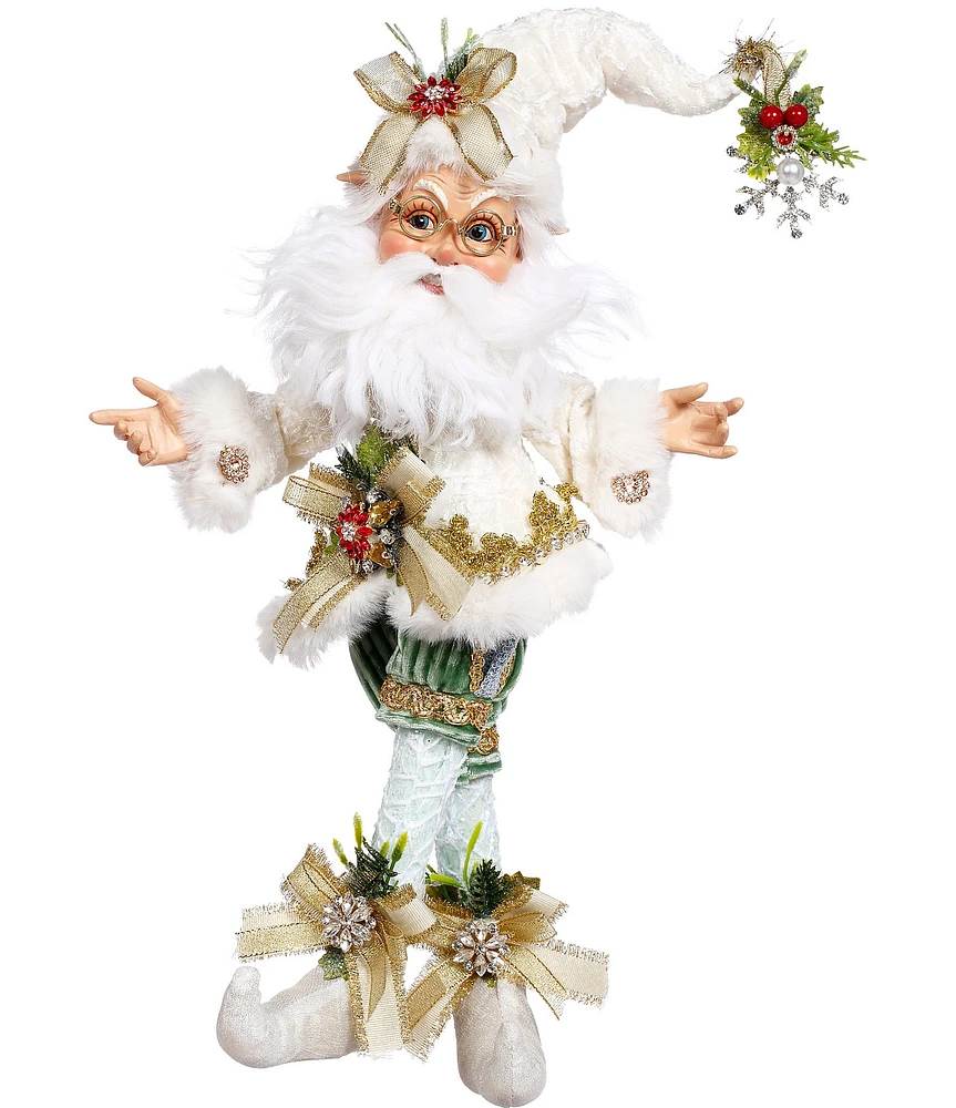 Mark Roberts Holiday Collection 12#double; Small North Pole Snowflake Elf Figurine