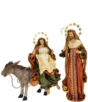 Mark Roberts Holiday Collection 2-Piece Ride into Bethlehem Figurine Set