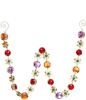 Mark Roberts Holiday Collection 3-ft. Multi Crystal Garland, Set of 2