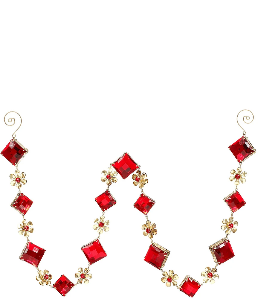 Mark Roberts Holiday Collection 3-ft. Princess Jeweled Garland, Set of 2