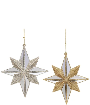 Mark Roberts Holiday Collection 6-Piece Assorted Christmas Star Ornament Set