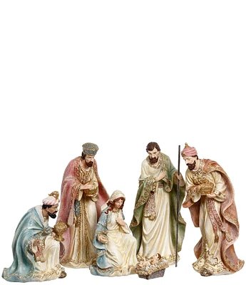 Mark Roberts Holiday Collection 6-Piece Elegant Nativity Scene Set