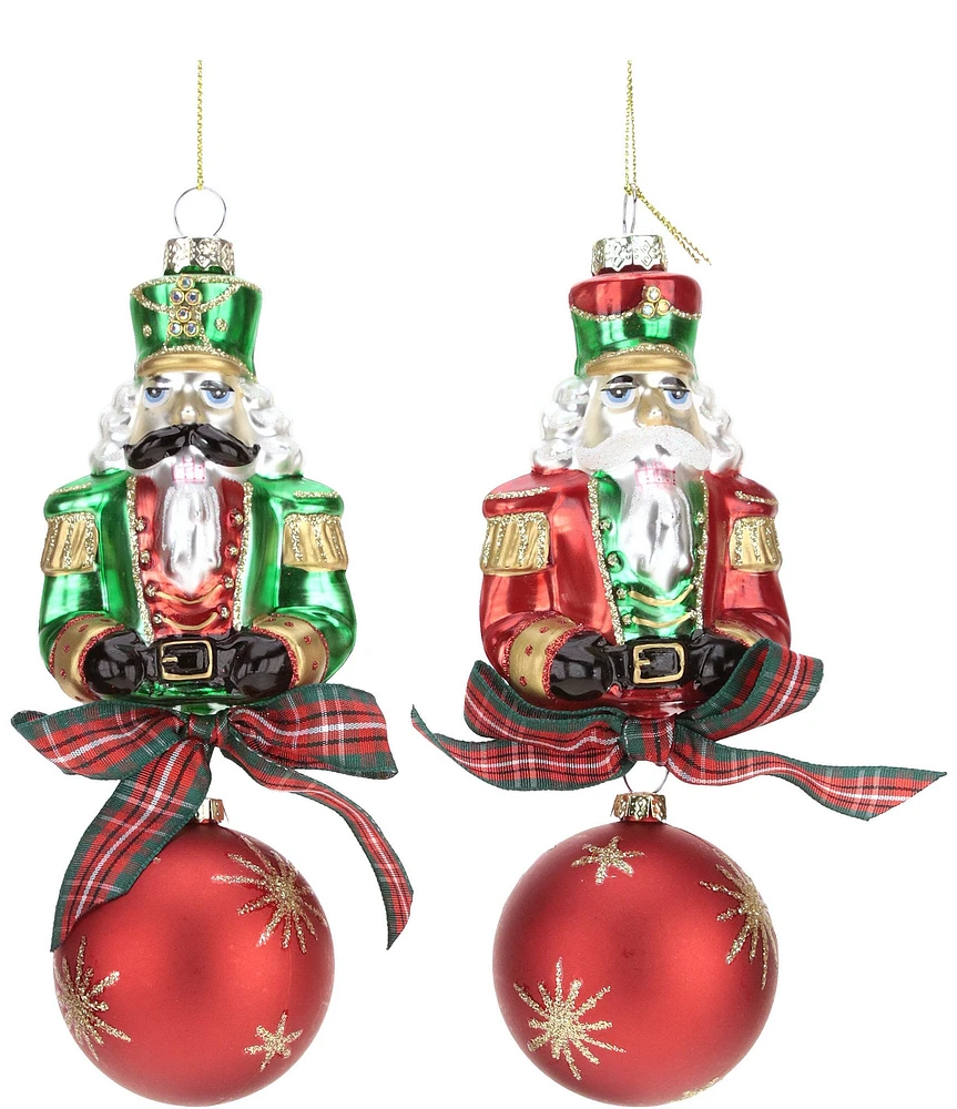 Mark Roberts Holiday Collection Assorted Christmas Nutcracker Ornament Set, 12-Piece