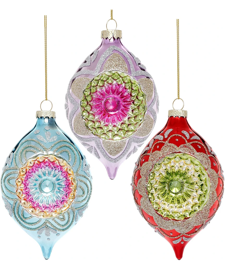 Mark Roberts Holiday Collection Assorted Pastel Egg Ornament, Set of 6