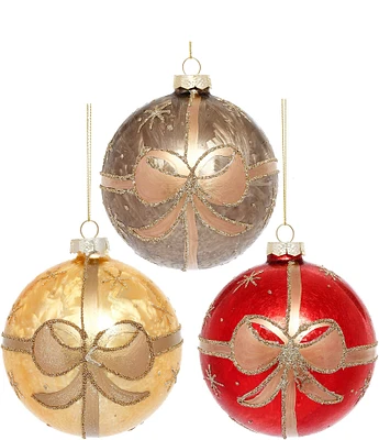 Mark Roberts Holiday Collection Assorted Ribboned Ornament Set, Set of 6