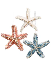 Mark Roberts Holiday Collection Assorted Starfish Ornament, Set of 3