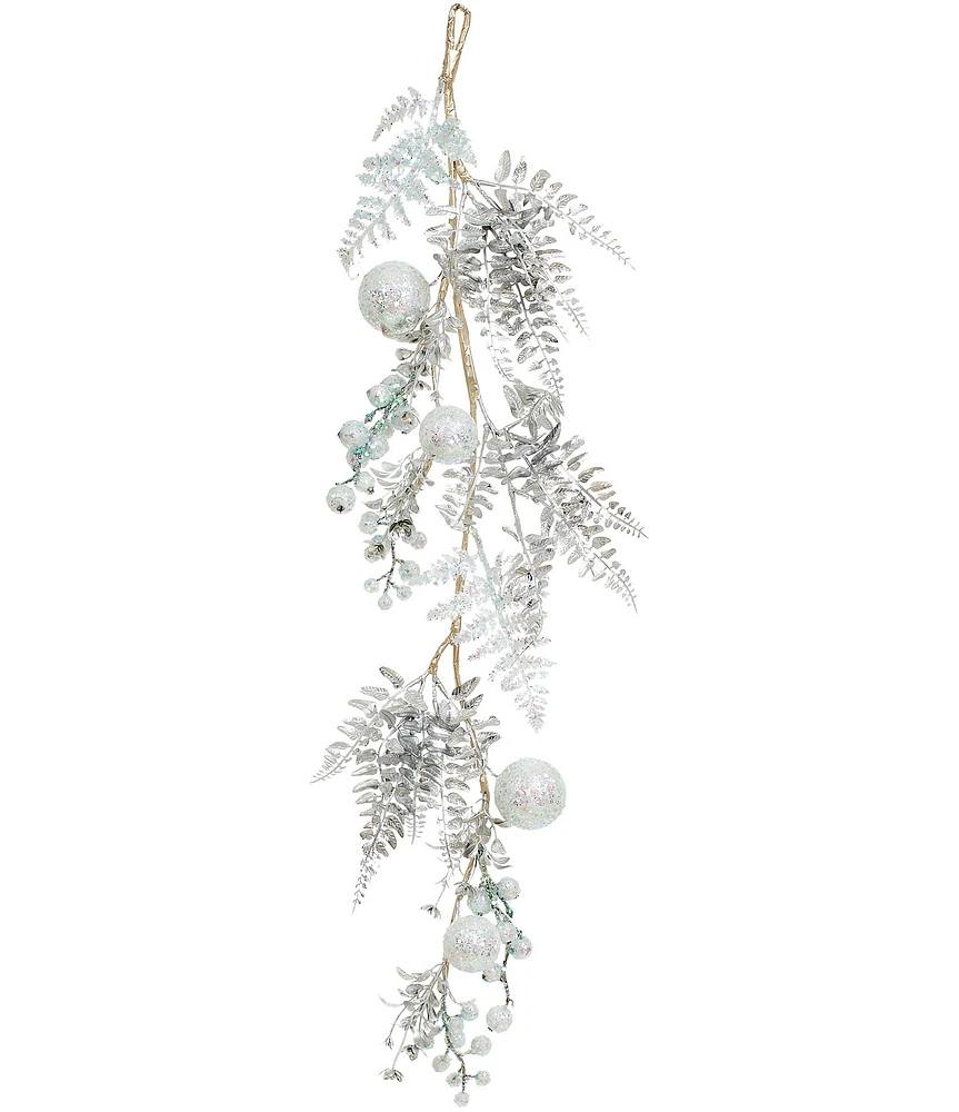 Mark Roberts Holiday Collection Beaded Glossy Decor Swag, Set of 4