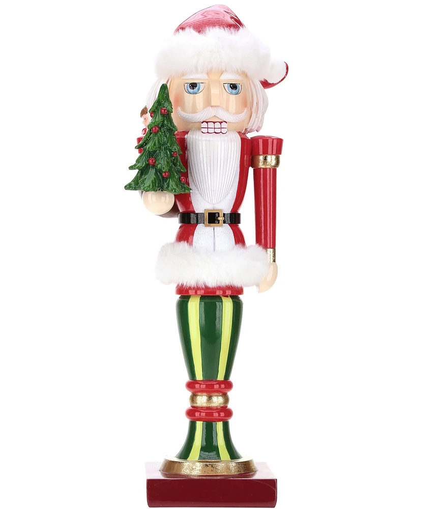 Mark Roberts Holiday Collection Candied Nutcracker with Tree, 18#double;