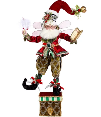 Mark Roberts Holiday Collection Checking His List Fairy Stocking Holder - 23 Inches