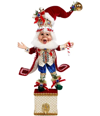 Mark Roberts Holiday Collection Christmas Party Elf Stocking Holder, 16#double;