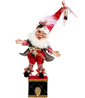 Mark Roberts Holiday Collection Coal Stocking Elf Stocking Holder, 14#double;