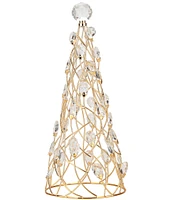 Mark Roberts Holiday Collection Crystal Cone Tree Decor