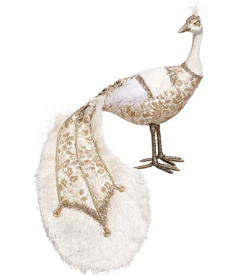 Mark Roberts Holiday Collection Elegant Peacock 23#double; Figurine