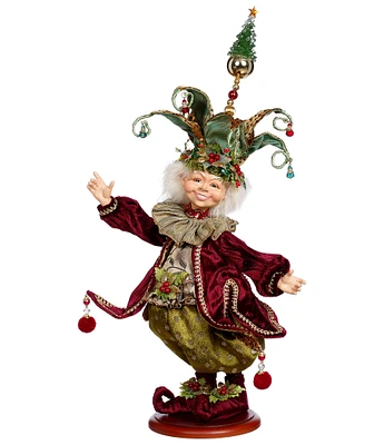 Mark Roberts Holiday Collection Fantastical Elf Wood Stand Figurine