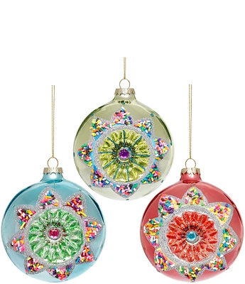 Mark Roberts Holiday Collection Festive Sprinkle Ball Ornament, Set of 6