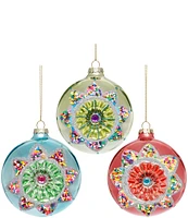 Mark Roberts Holiday Collection Festive Sprinkle Ball Ornament, Set of 6