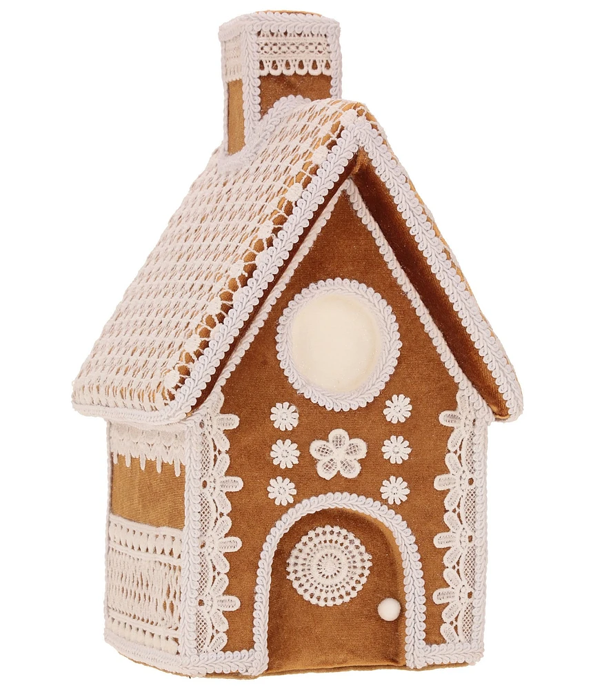 Mark Roberts Holiday Collection Gingerbread House Tabletop Decor