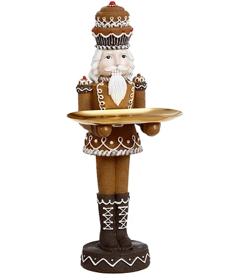 Mark Roberts Holiday Collection Gingerbread Nutcracker Server, 15.5#double;