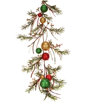 Mark Roberts Holiday Collection Grand Deco Ball Garland, Set of 2