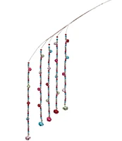 Mark Roberts Holiday Collection Hanging Jingle Bells Spray Pick, Set of 12