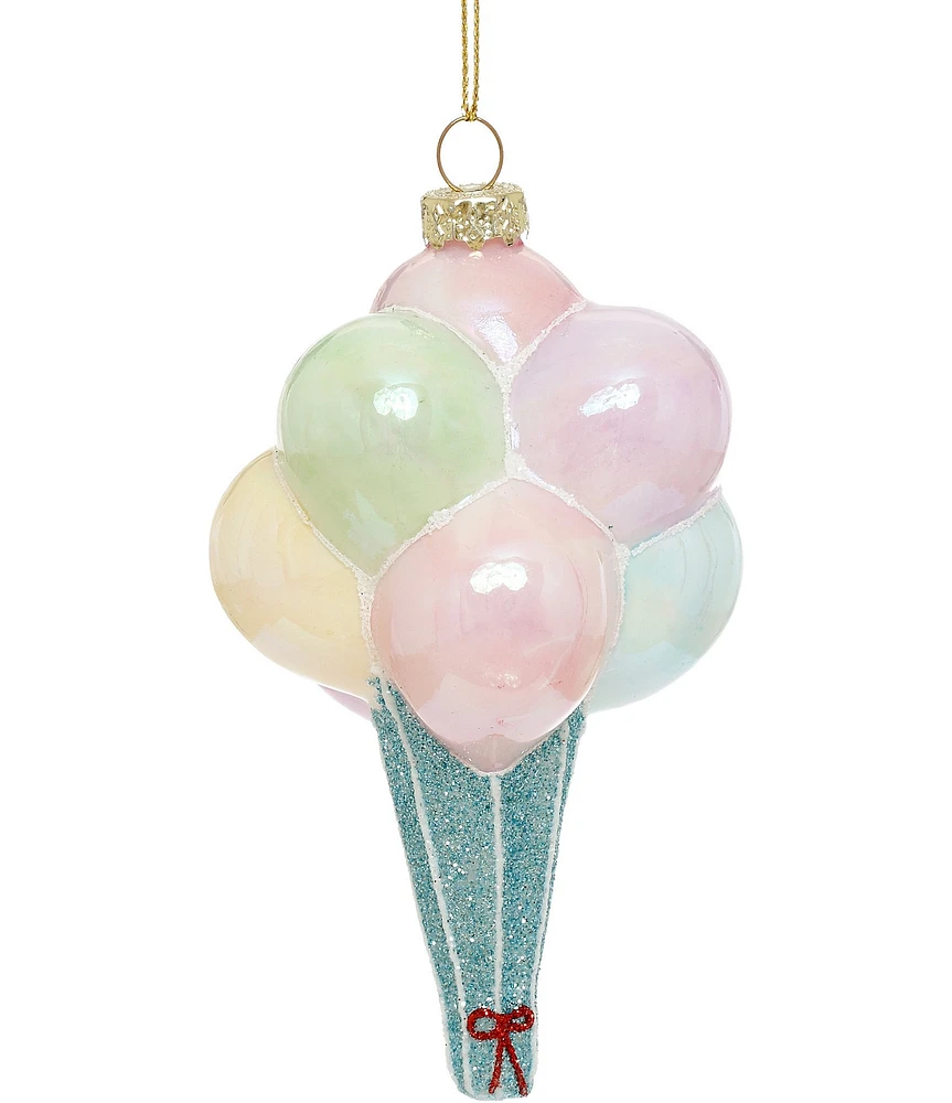 Mark Roberts Holiday Collection Hot Air Balloon Ornament, Set of 12