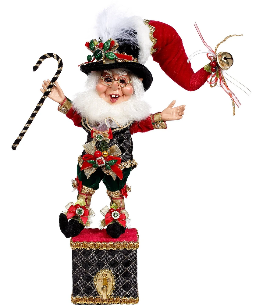 Mark Roberts Holiday Collection Humbug Elf Stocking Holder - 14 Inches