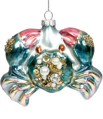 Mark Roberts Holiday Collection Jeweled Crab Ornament, Set of 12