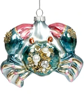 Mark Roberts Holiday Collection Jeweled Crab Ornament, Set of 12