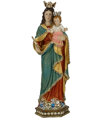 Mark Roberts Holiday Collection Jeweled Madonna and Child Figurine, Large