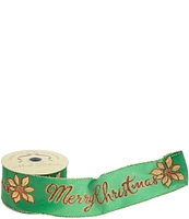 Mark Roberts Holiday Collection Merry Christmas 15-ft. Ribbon