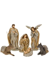 Mark Roberts Holiday Collection Nativity Scene Figurine Set, Set of 6