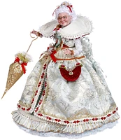 Mark Roberts Holiday Collection Night on the Town Mrs. Claus Wood Stand Figurine