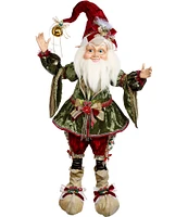 Mark Roberts Holiday Collection North Pole Holly Jolly Elf Figurine, 34#double;