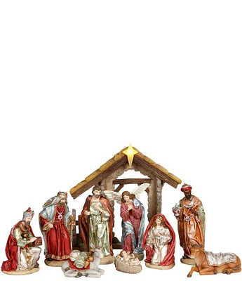 Mark Roberts Holiday Collection Northstar Nativity Figurine Set, Set of 11