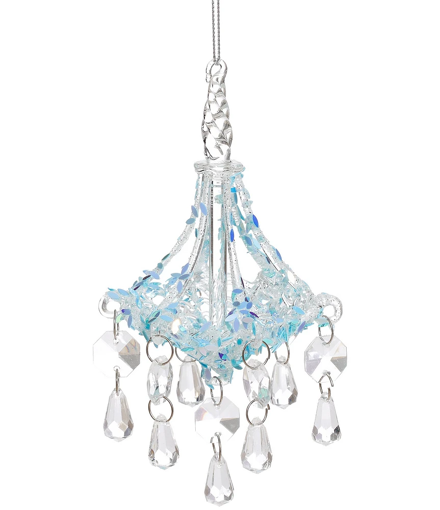 Mark Roberts Holiday Collection Princess Chandelier Glass Ornament, Set of 6