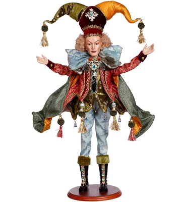 Mark Roberts Holiday Collection Royal Court of Marvello Wood Stand Figurine