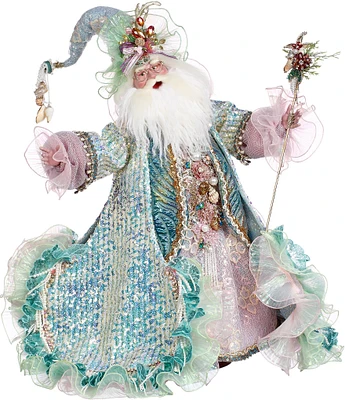 Mark Roberts Holiday Collection Santa Under The Sea Wood Stand Figurine