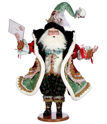 Mark Roberts Holiday Collection Santa's Mail Call Wood Stand Figurine