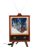 Mark Roberts Holiday Collection Snowing Old Fashioned TV Tabletop Decor